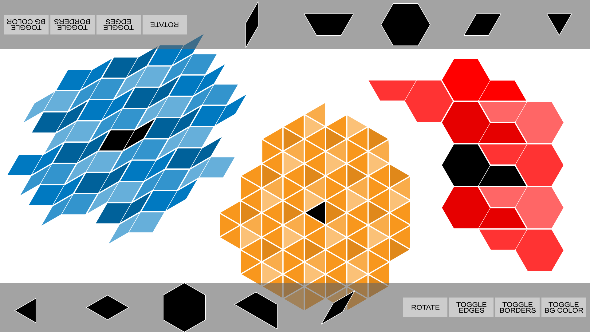 Prototyping helped streamline the user interface and test out algorithms for detecting more than two dozen tessellation patterns.